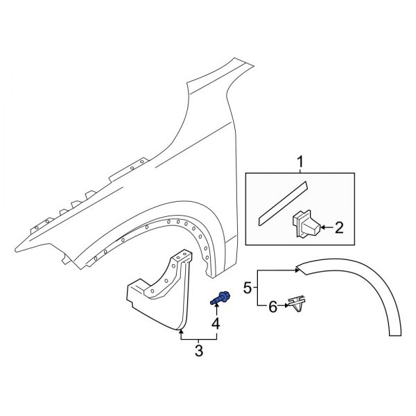 Mud Flap Screw