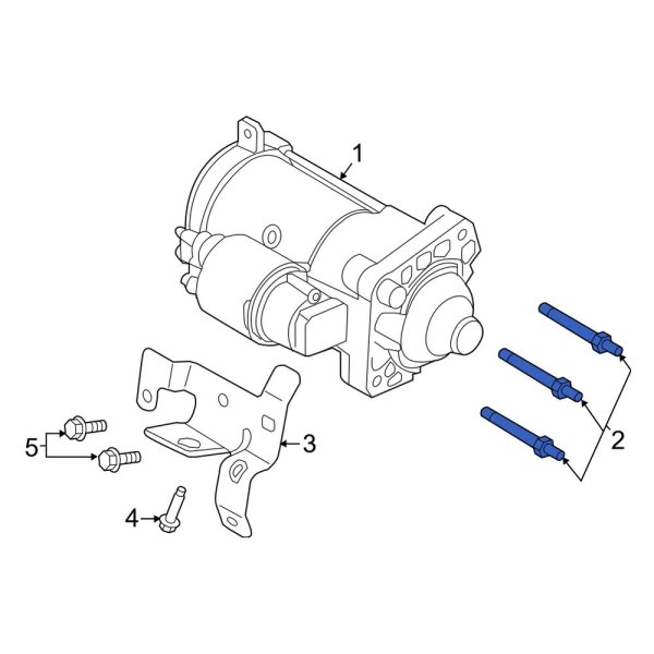 Starter Motor Stud