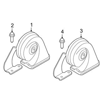 Volvo OE - Electrical - Horn