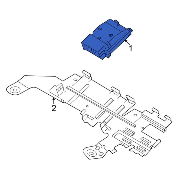 New Cruise Control Distance Sensor Cover MB1037111