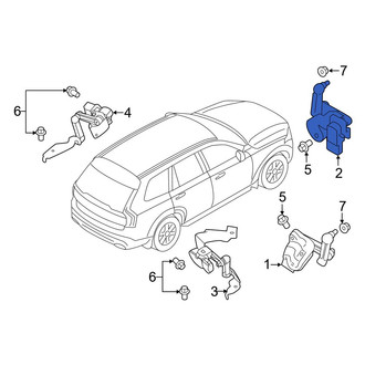 Volvo OE - Front Left Headlight Level Sensor