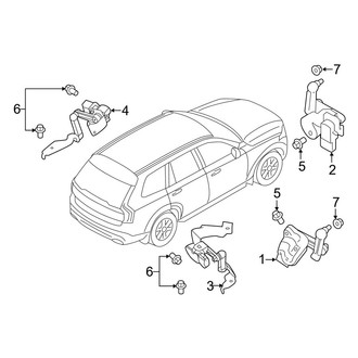 Volvo OE - Electrical Components (Headlamp Leveling)