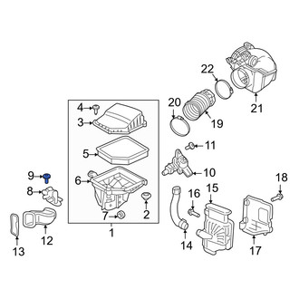 Volvo OE - Air Filter Housing Screw