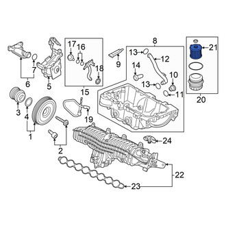 Volvo OE - Engine Oil Filter Element