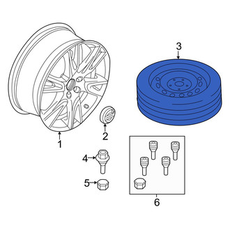 Volvo OE - Spare Tire