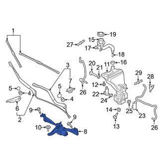 Volvo OE - Wiper Motor