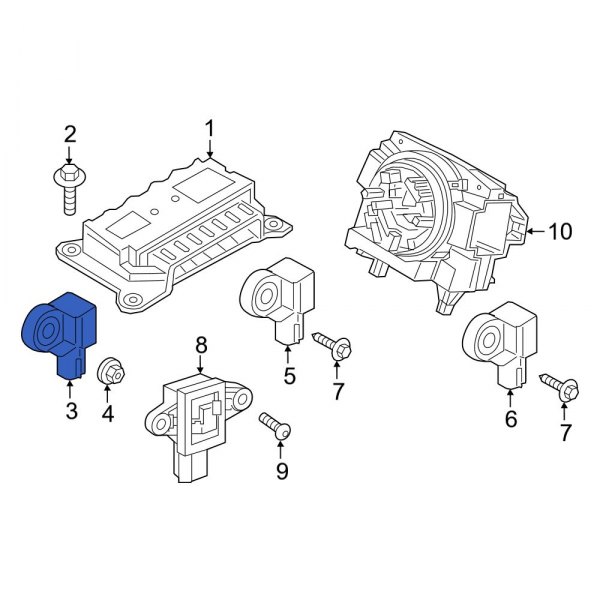 Air Bag Impact Sensor