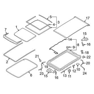 Volvo OE - Roof - Sunroof