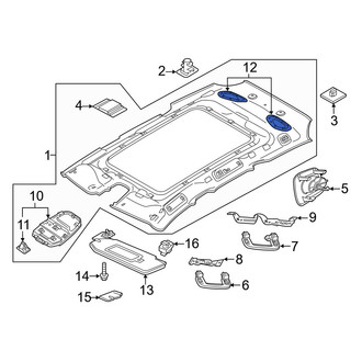 Volvo OE - Speaker Cover
