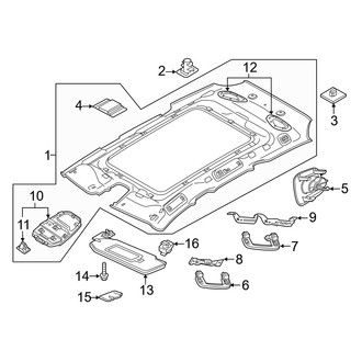 Volvo OE - Roof - Interior Trim