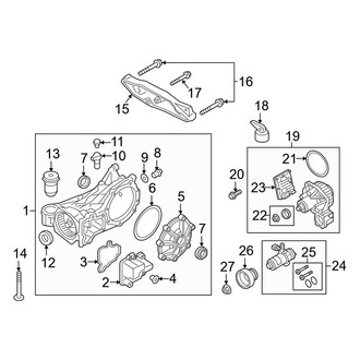 Volvo OE - Rear Suspension - Axle & Differential