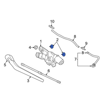 Volvo OE - Wiper Motor Screw