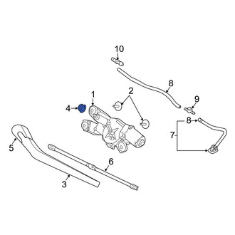 Volvo OE - Wiper Arm Nut