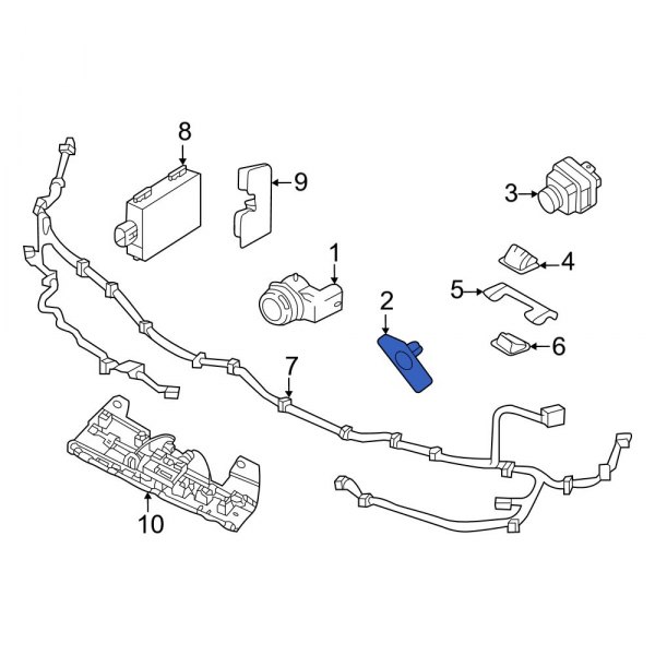 Parking Aid Sensor Housing