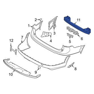 Volvo OE - Rear Bumper Impact Bar