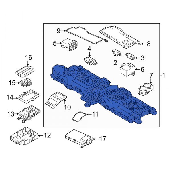 Drive Motor Battery Pack Control Module