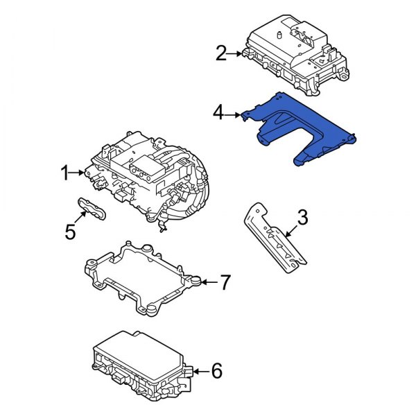 Drive Motor Inverter Bracket