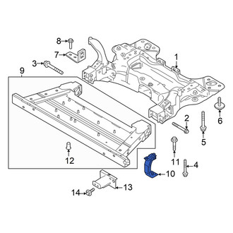 Volvo OE - Suspension Subframe Reinforcement Bracket