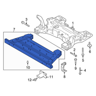Volvo OE - Front Bumper Impact Absorber Bracket