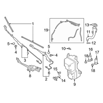 Volvo OE - Windshield - Wiper & Washer Components