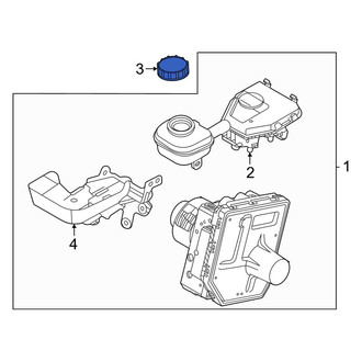 Volvo OE - Brake Master Cylinder Reservoir Cap