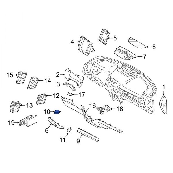 Instrument Panel Molding