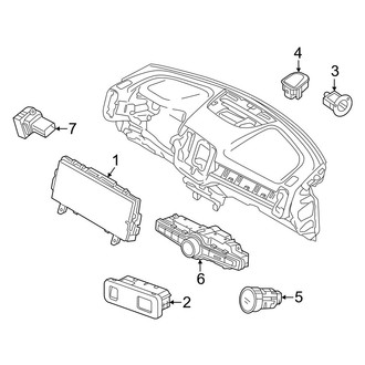 Volvo OE - Instrument Panel - Cluster & Switches