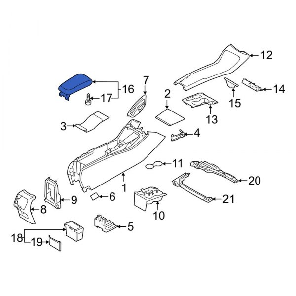 Console Armrest