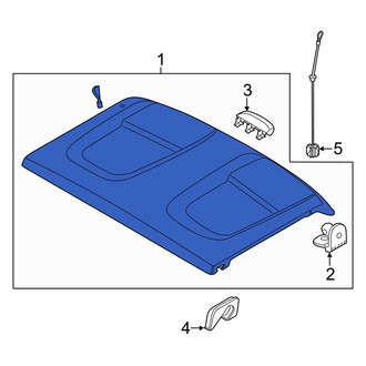 Volvo OE - Rear Luggage Compartment Cover