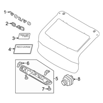 Volvo OE - Lift Gate - Exterior Trim