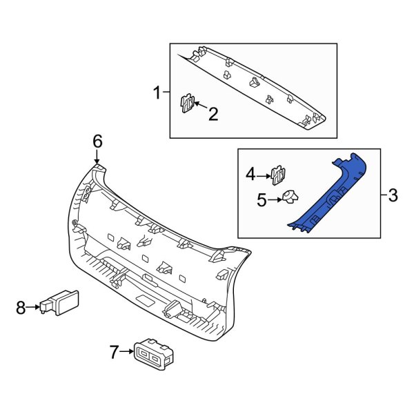 Liftgate Trim