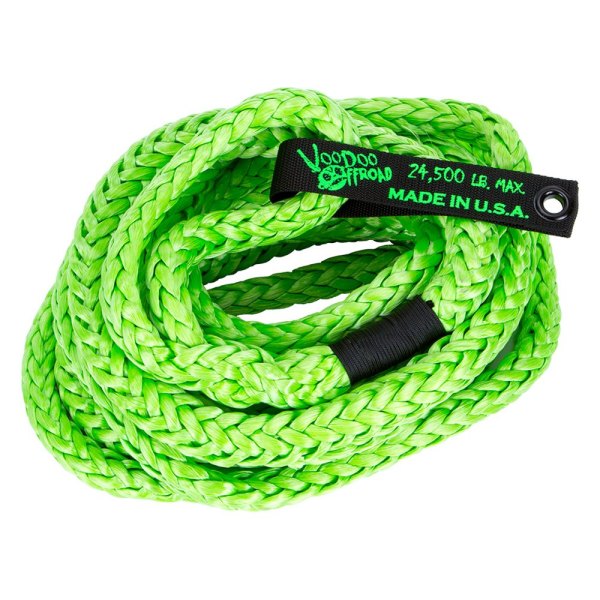 VooDoo Offroad® - 3/4" x 20' Green Nylon Recovery Rope with Loop Ends