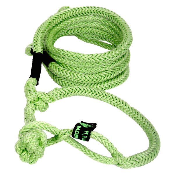 VooDoo Offroad® - 1/2" X 16' Green Nylon Recovery Rope with Soft Shackle Ends