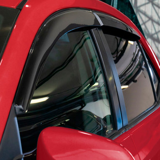Voron Glass® - Tape-On Smoke Front and Rear Side Window Deflectors