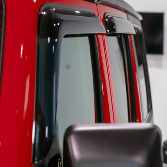 Voron Glass® - Tape-On Smoke Front and Rear Side Window Deflectors
