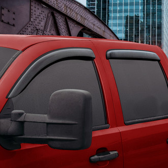 Voron Glass® - Tape-On Smoke Front and Rear Side Window Deflectors