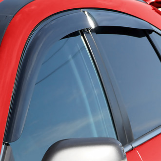 Voron Glass® - Tape-On Smoke Front and Rear Side Window Deflectors