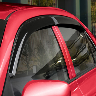 Voron Glass® - Tape-On Smoke Front and Rear Side Window Deflectors