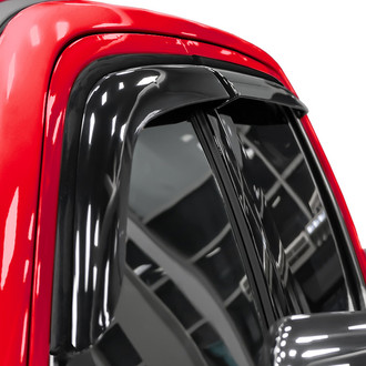 Voron Glass® - Tape-On Smoke Front and Rear Side Window Deflectors