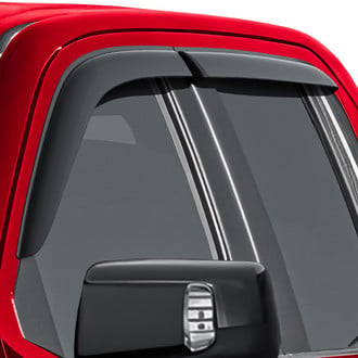 Voron Glass® - Tape-On Smoke Front and Rear Side Window Deflectors