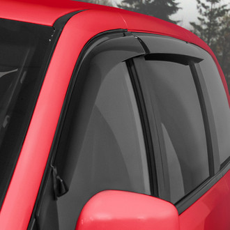 Voron Glass® - Tape-On Smoke Front and Rear Side Window Deflectors