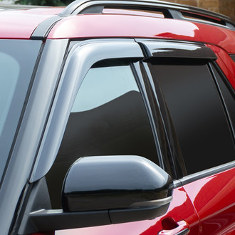 Voron Glass® - Tape-On Smoke Front and Rear Side Window Deflectors