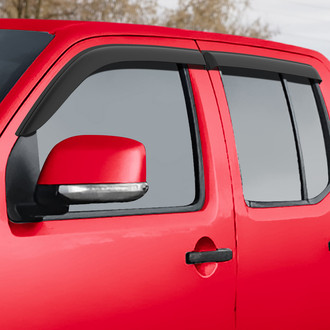 Voron Glass® - Tape-On Smoke Front and Rear Side Window Deflectors