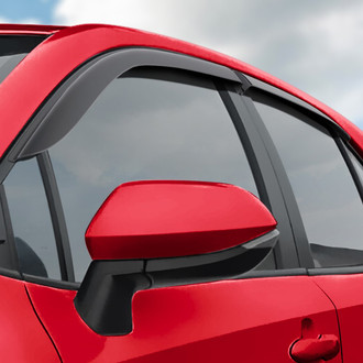 Voron Glass® - Tape-On Smoke Front and Rear Side Window Deflectors