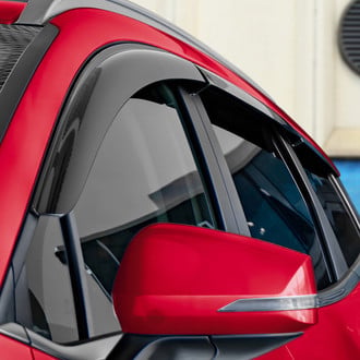 Voron Glass® - Tape-On Smoke Front and Rear Side Window Deflectors