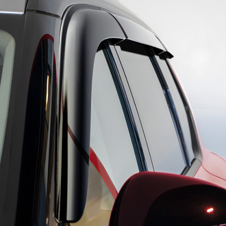 Voron Glass® - Tape-On Smoke Front and Rear Side Window Deflectors