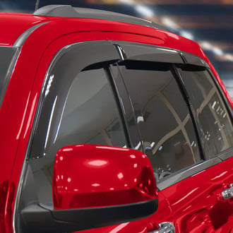 Voron Glass® - Tape-On Smoke Front and Rear Side Window Deflectors