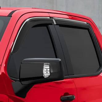 Voron Glass® - Tape-On Luxury Smoke Front and Rear Side Window Deflectors