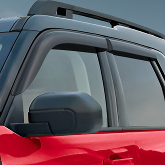 Voron Glass® - Tape-On Smoke Front and Rear Side Window Deflectors