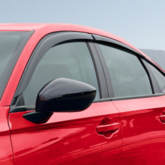 Voron Glass® - Tape-On Smoke Front and Rear Side Window Deflectors